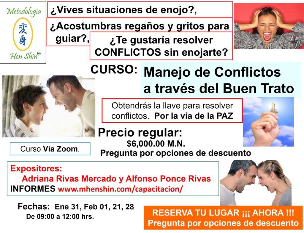 Curso: Manejo de Conflictos a Través del Buen Trato